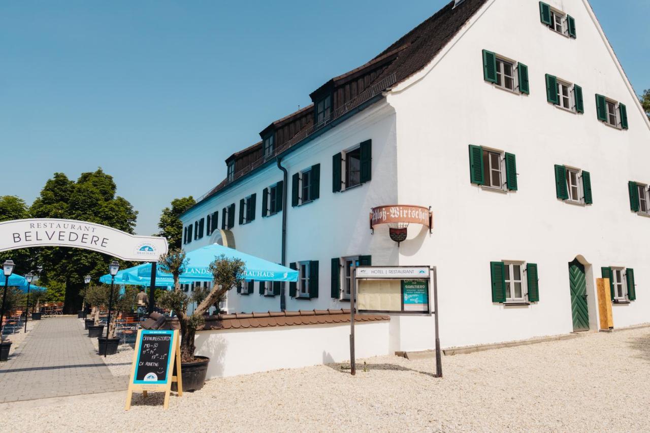 Belvedere Hotel-Restaurant Eching  エクステリア 写真